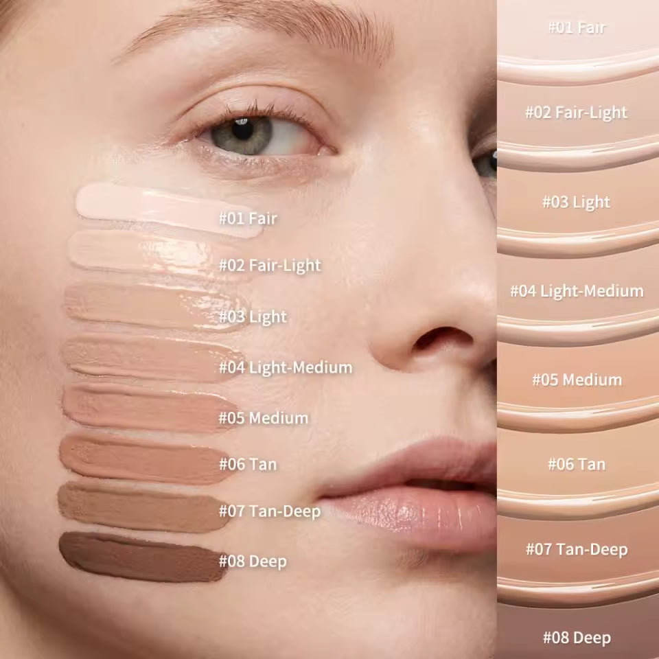  BB Blur Tinted Moisturizer 12h Natural Matte Finish Medium Coverage SPF30 Sun Protection Evens Skin Texture Blurring Cream