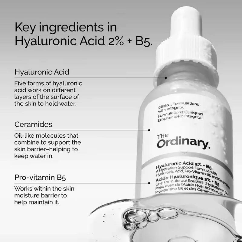 Hyaluronic Acid 2% + B5 (with Ceramides)