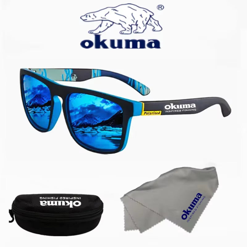 Okuma Polarized Sunglasses UV400 for Men and Women Outdoor Hunting, Fishing, Driving Bicycles, Sunglasses