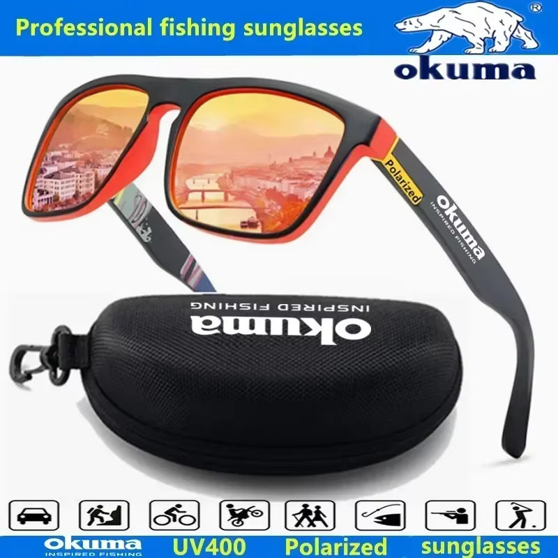 Okuma Polarized Sunglasses UV400 for Men and Women Outdoor Hunting, Fishing, Driving Bicycles, Sunglasses