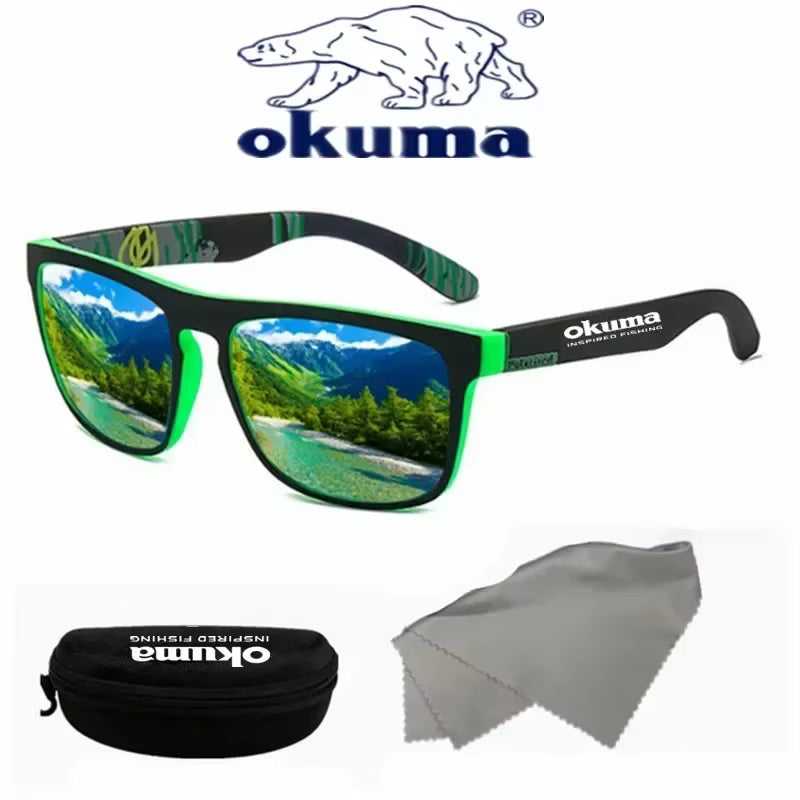 Okuma Polarized Sunglasses UV400 for Men and Women Outdoor Hunting, Fishing, Driving Bicycles, Sunglasses